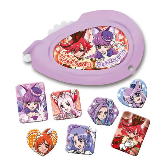 プリキュアオールスターズ プリキュアくるペタシール キラキラプリキュアアラモード キュアマカロンキュアショコラセット