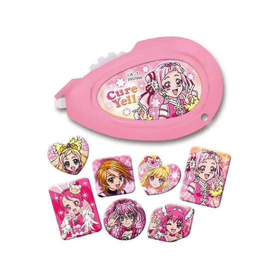 プリキュアオールスターズ プリキュアくるペタシール HUGっとプリキュア キュアエールセット