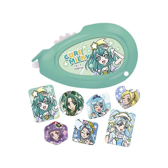 プリキュアオールスターズ プリキュアくるペタシール スタートゥインクルプリキュア キュアミルキーセット