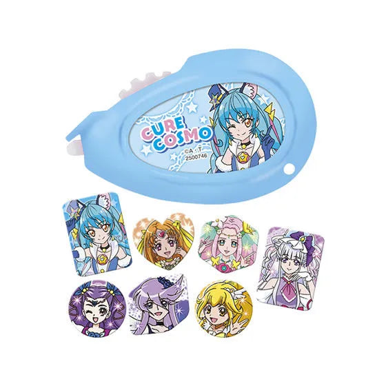 プリキュアオールスターズ プリキュアくるペタシール スタートゥインクルプリキュア キュアコスモセット