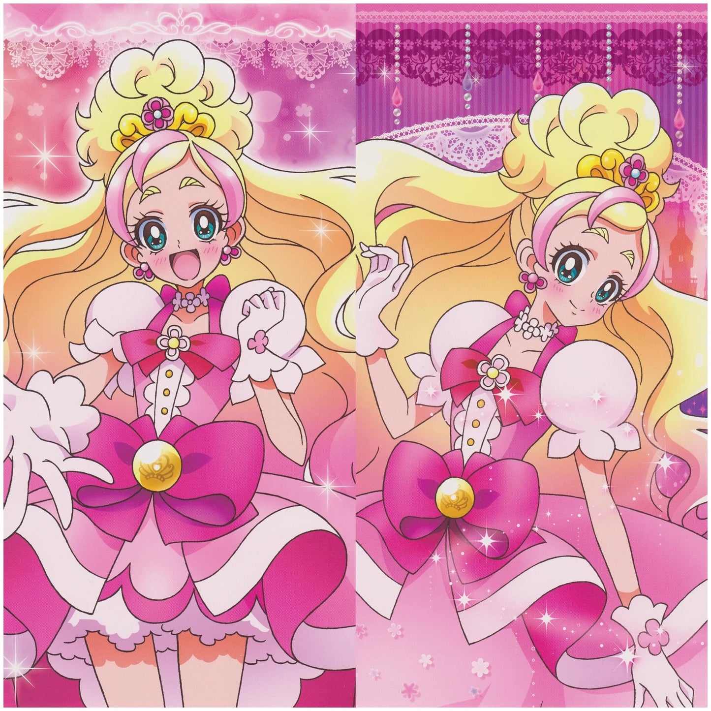 Go!プリンセスプリキュア キャラポスコレクション キュアフローラ
