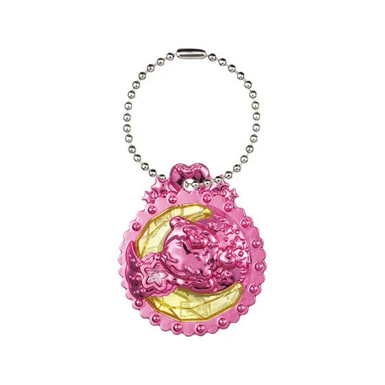 HUGっとプリキュア ミライクリスタルチャームSP ミライクリスタルはぐたん&ムーン ピンクメッキ