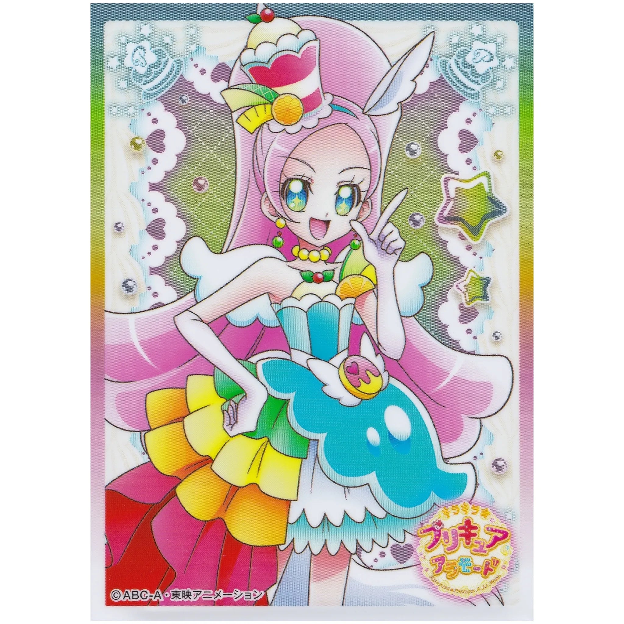 キラキラプリキュアアラモード キャラクタースリーブ キュアパルフェ キラキラプリキュアアラモード キャラクタースリーブ キュアパルフェ