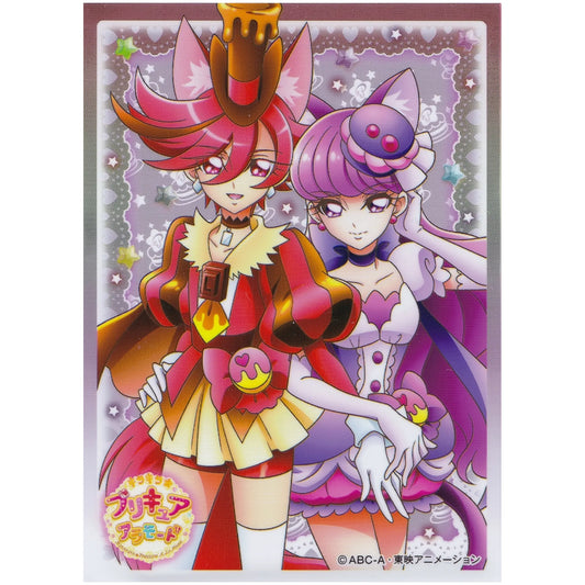 キラキラプリキュアアラモード キャラクタースリーブ キュアマカロン キュアショコラ