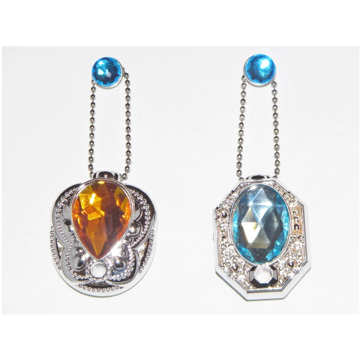 魔法つかいプリキュア リンクルストーンチャームネックレス ガーネット アクアマリン