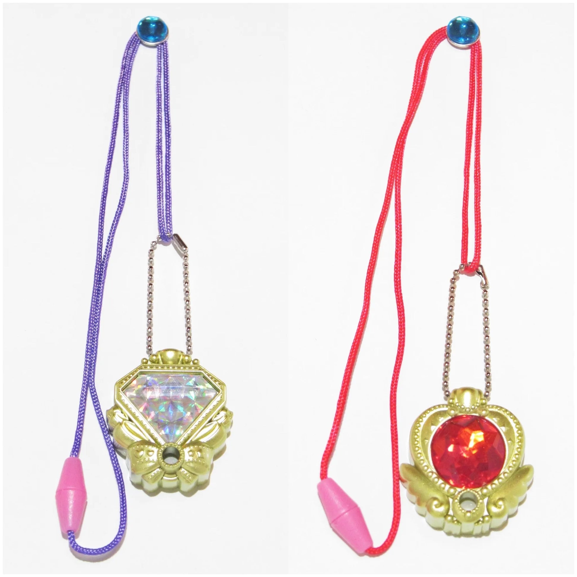 魔法つかいプリキュア リンクルストーンチャームネックレス ダイヤ ルビー