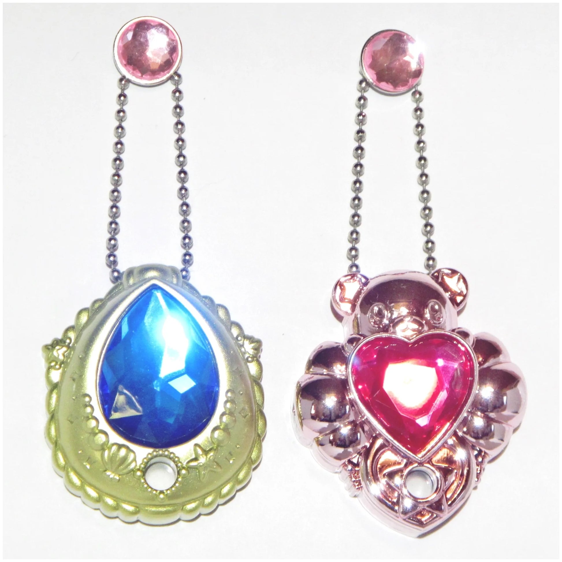 魔法つかいプリキュア リンクルストーンチャームネックレス2 サファイア モフルンリボン