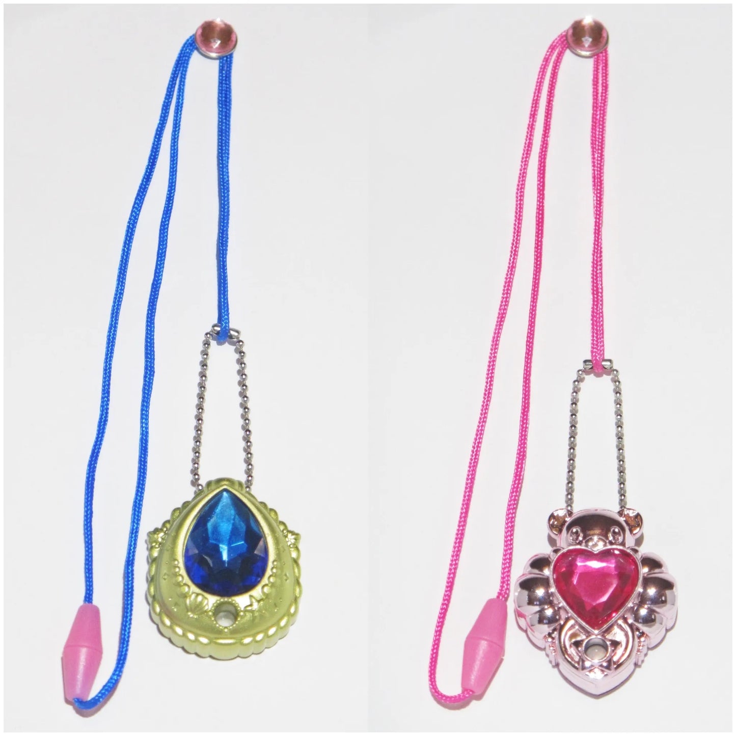 魔法つかいプリキュア リンクルストーンチャームネックレス2 サファイア モフルンリボン