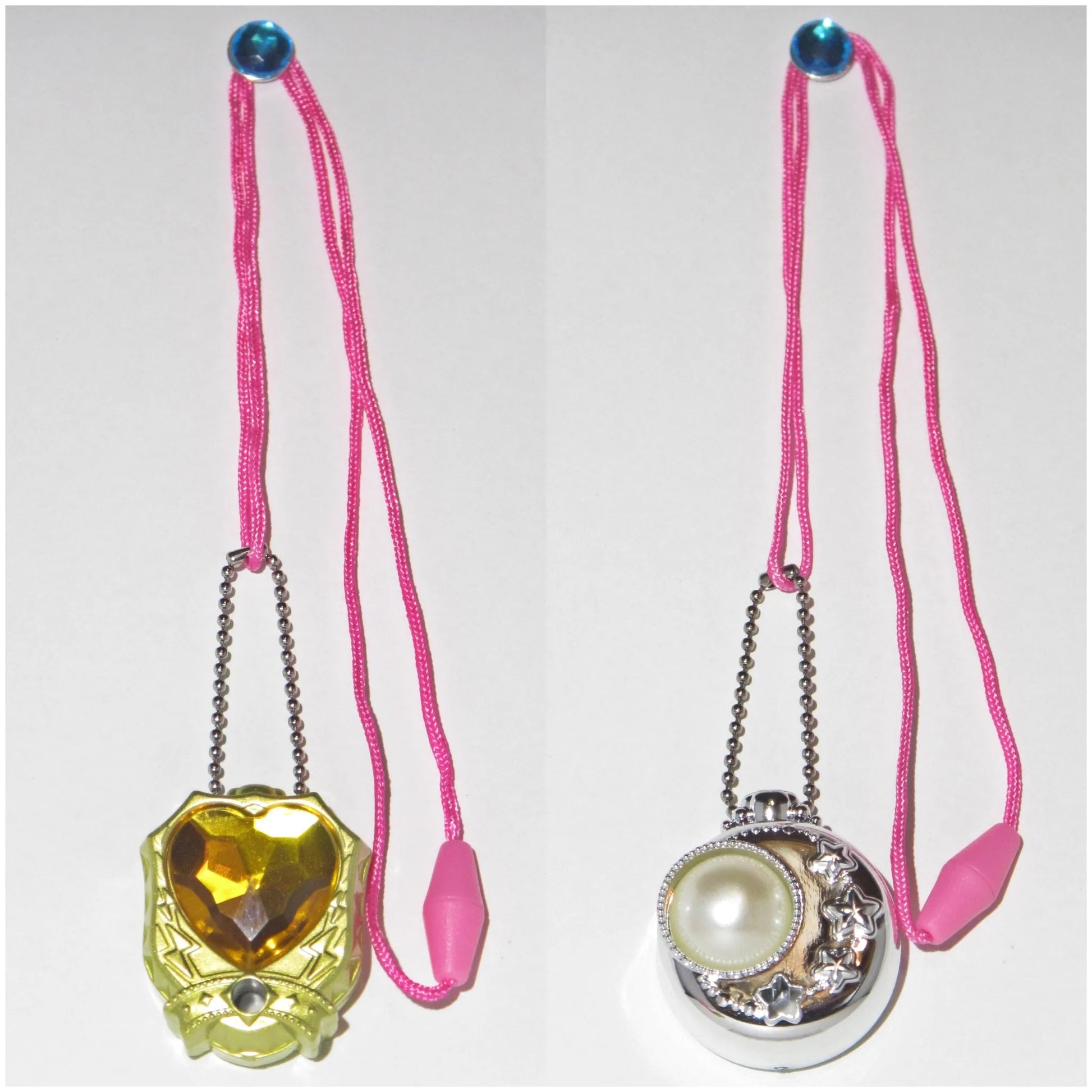 魔法つかいプリキュア リンクルストーンチャームネックレス3 トパーズ ムーンストーン