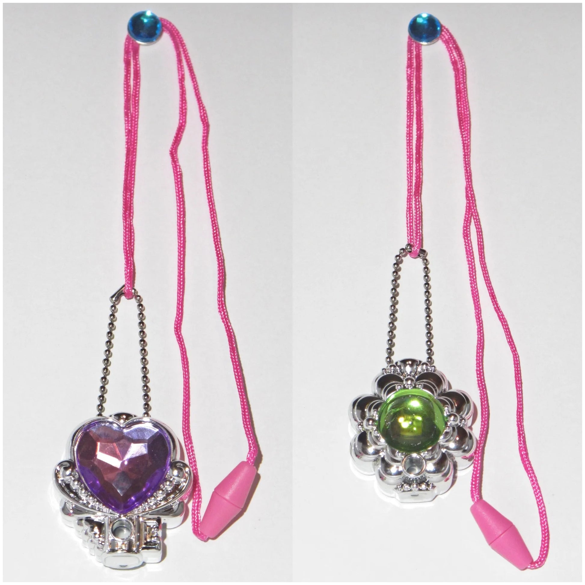 魔法つかいプリキュア リンクルストーンチャームネックレス3 アメジスト ペリドット