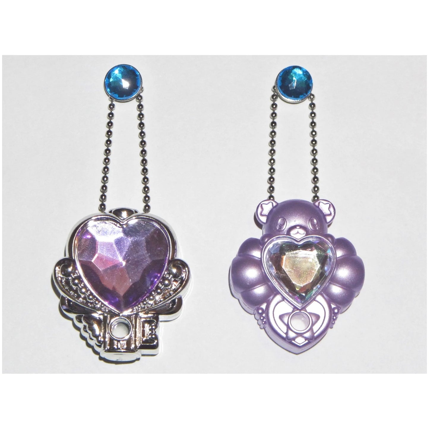 魔法つかいプリキュア リンクルストーンチャームネックレス4 アメジスト モフルンリボン