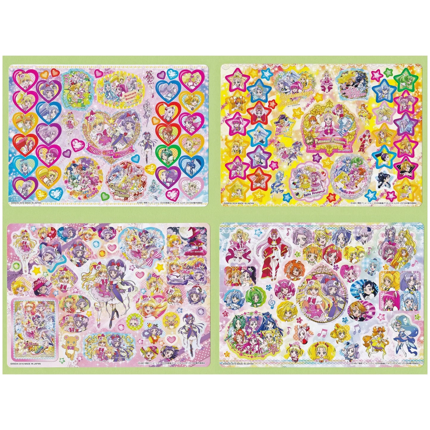 ジャンボカードダス 映画プリキュアオールスターズ BIGサイズステッカー