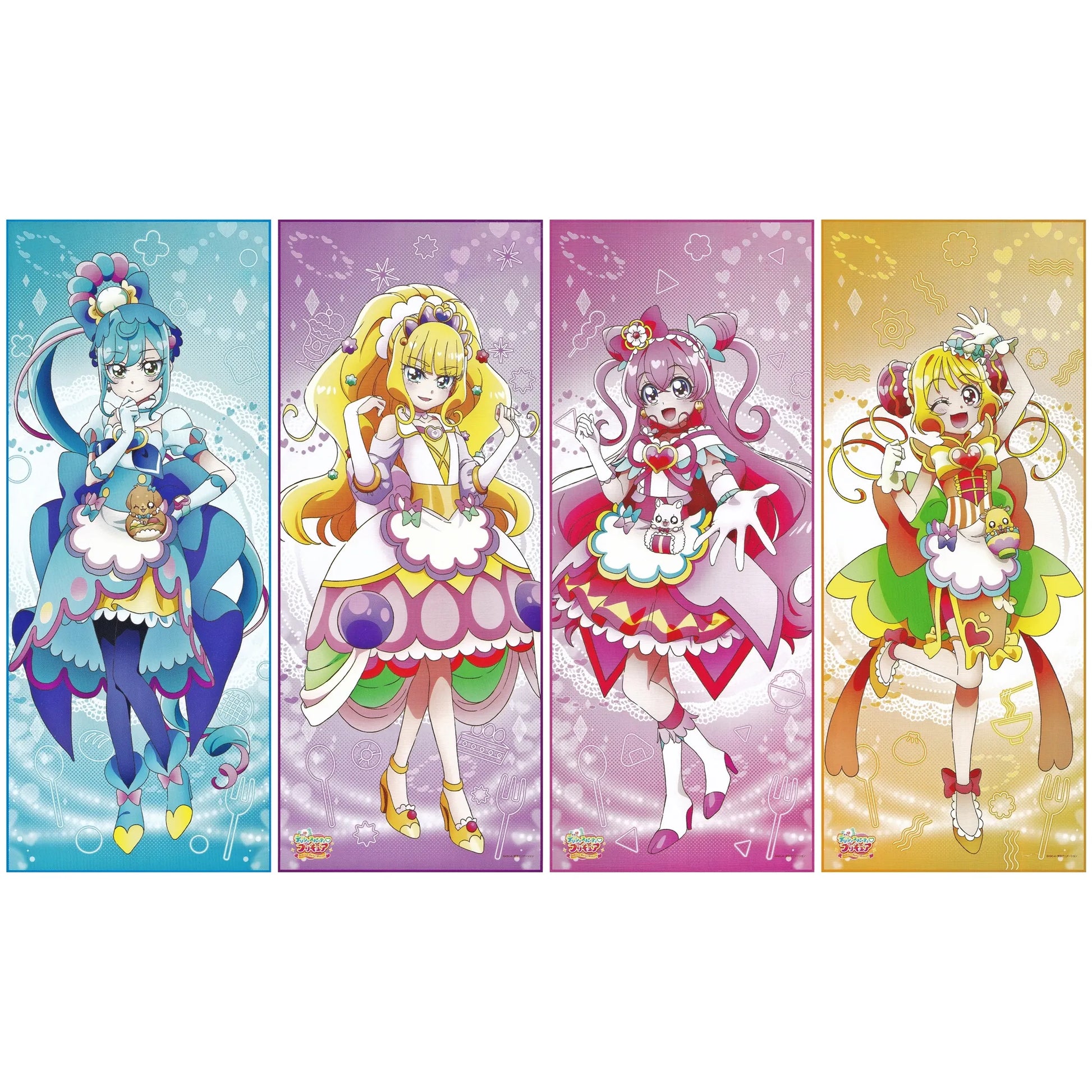 デリシャスパーティプリキュア 等身大タペストリー