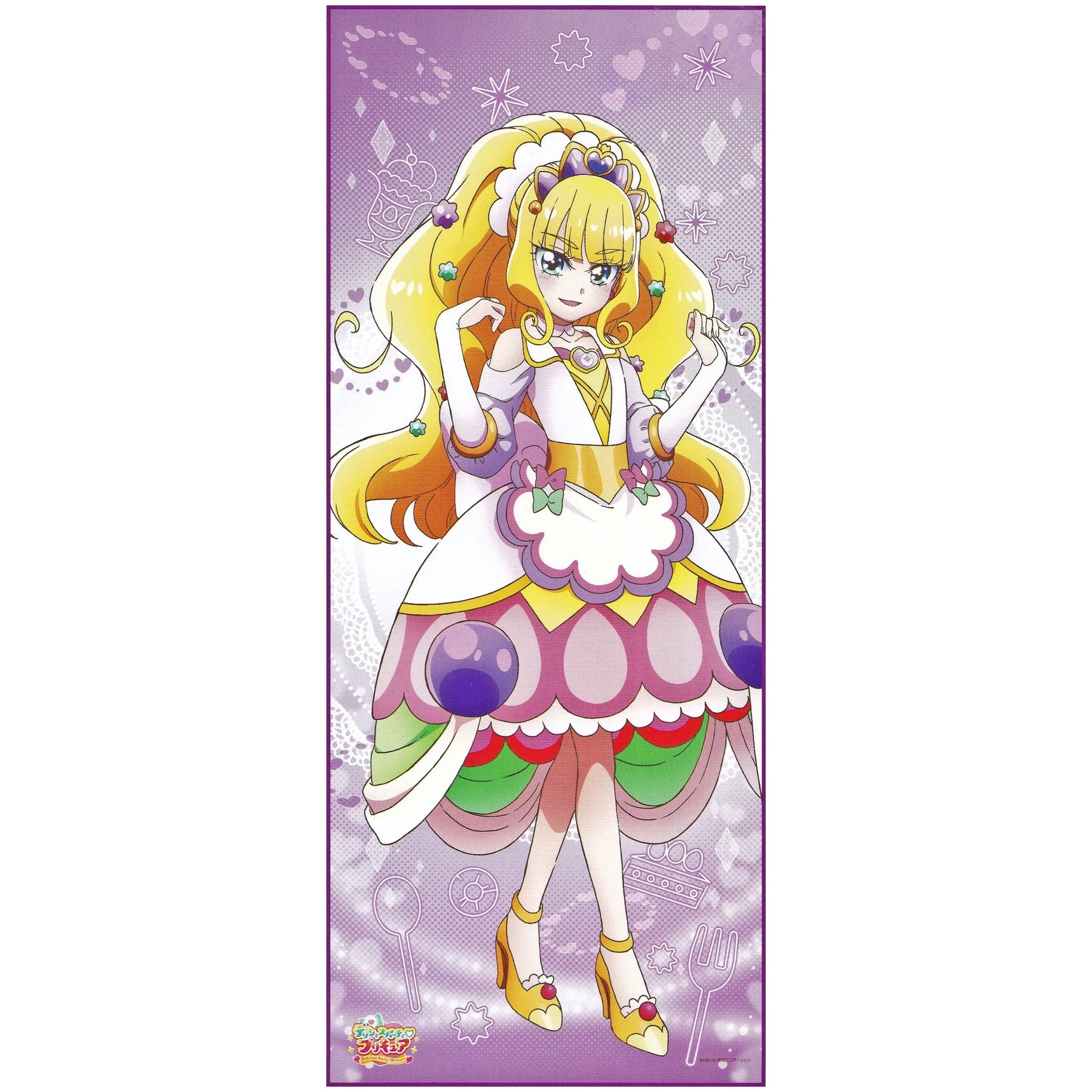 デリシャスパーティプリキュア 等身大タペストリー キュアフィナーレ