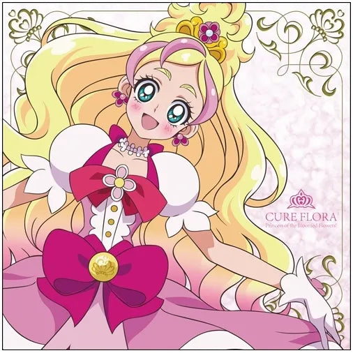 Go!プリンセスプリキュア クッションカバー キュアフローラ