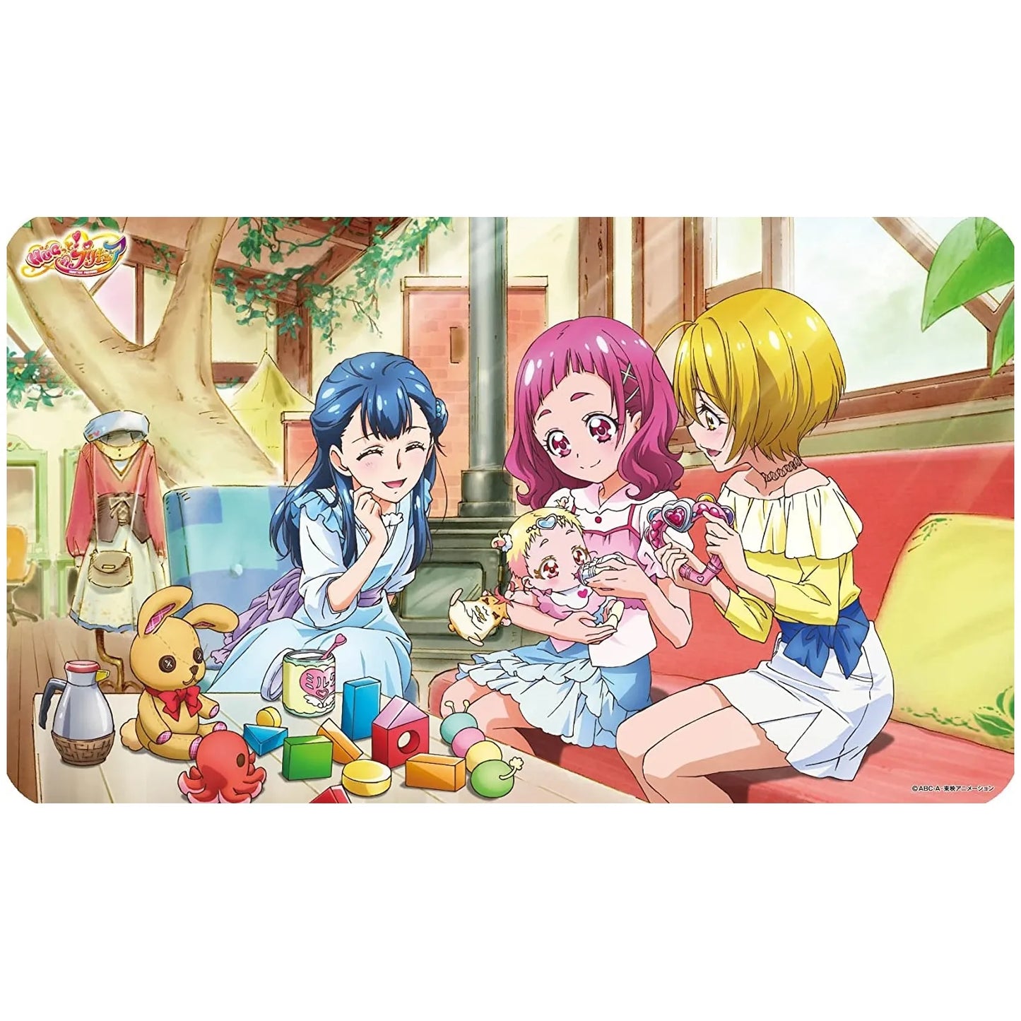 HUGっとプリキュア キャラクターラバーマットB