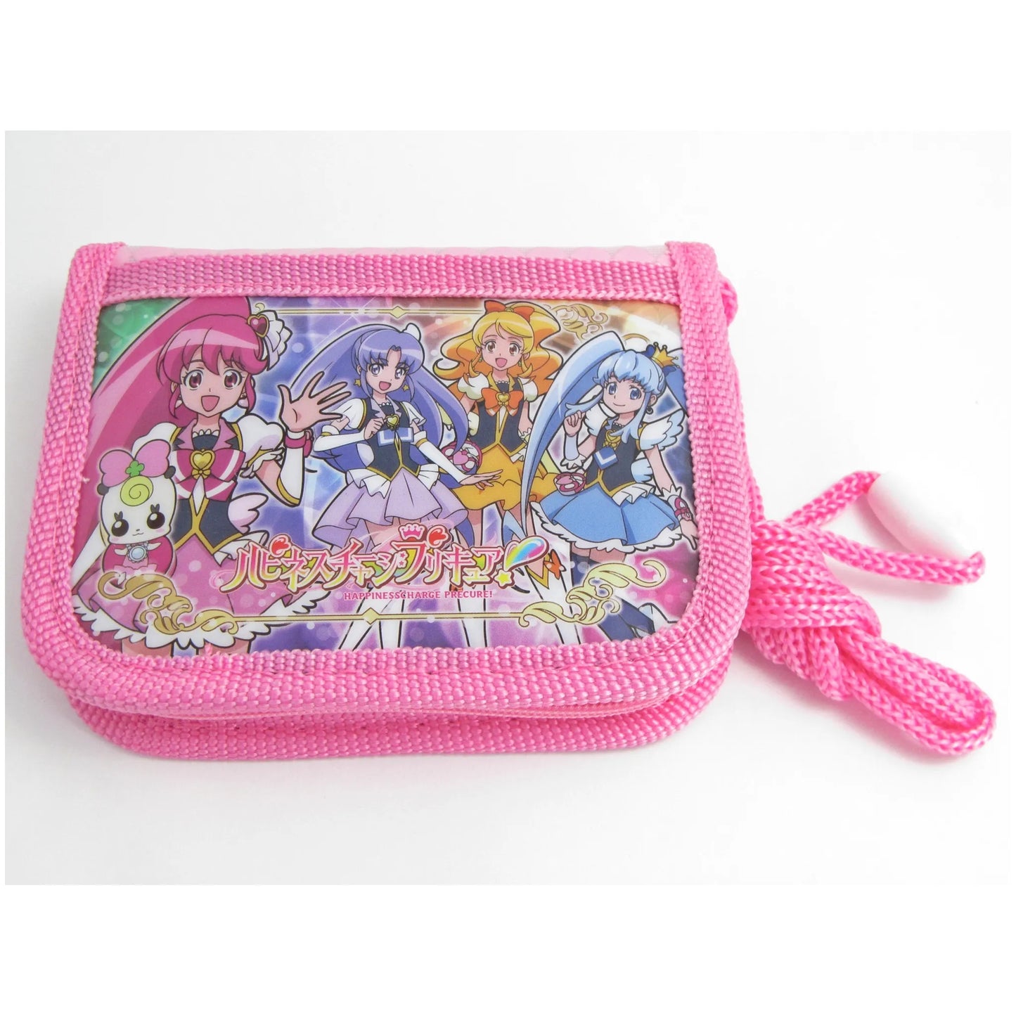 ハピネスチャージプリキュア ラウンドファスナーウォレット ピンク