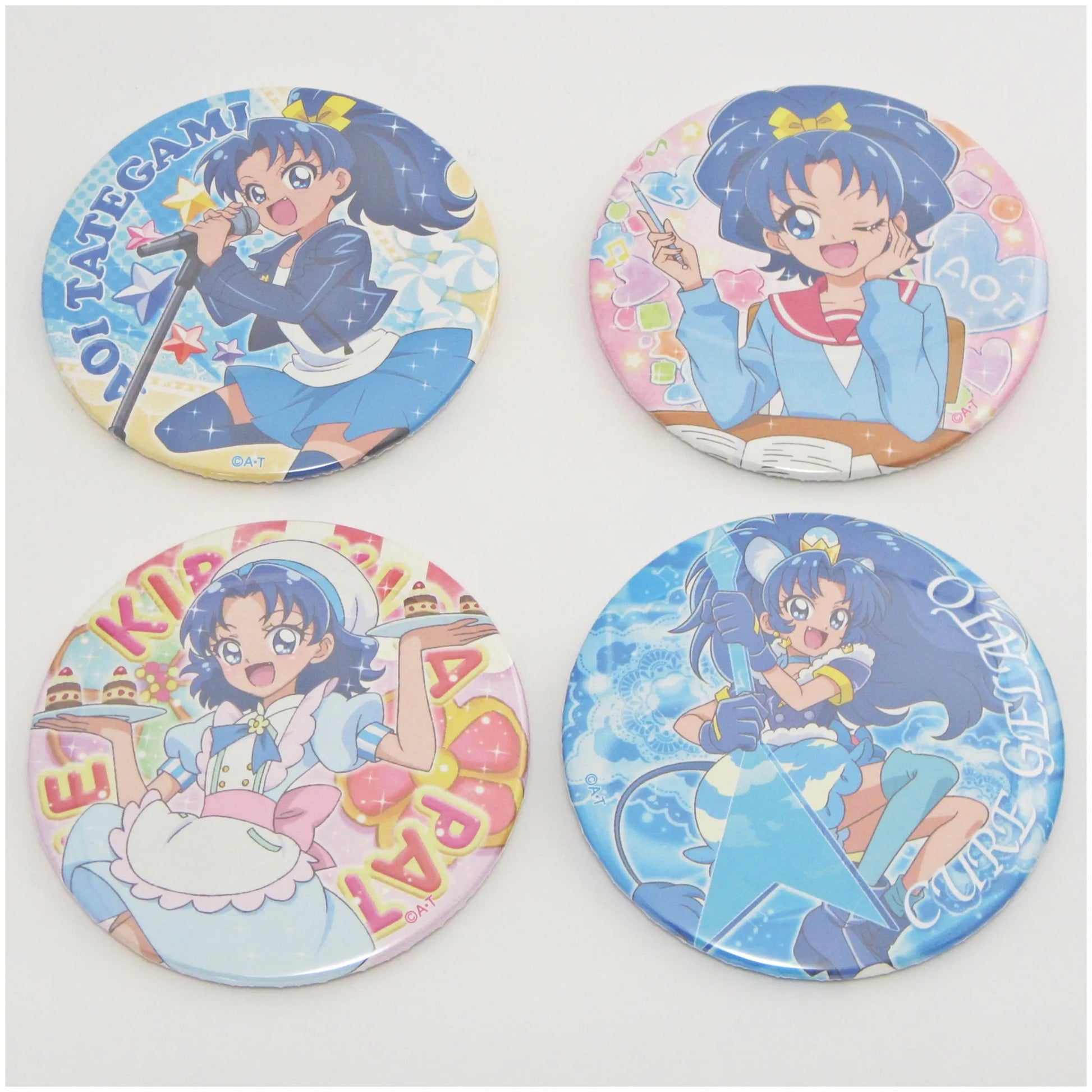 キラキラプリキュアアラモード キラキラドでか缶バッジ キュアジェラート 立神あおい