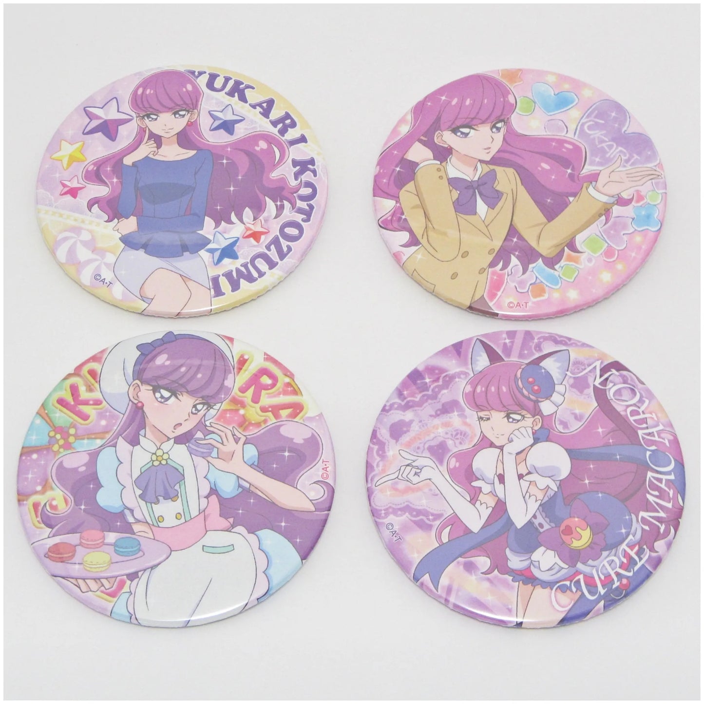 キラキラプリキュアアラモード キラキラドでか缶バッジ キュアマカロン 琴爪ゆかり