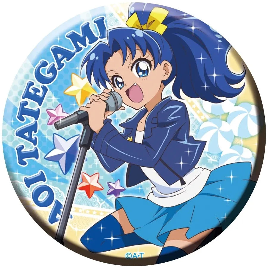 キラキラプリキュアアラモード キラキラドでか缶バッジ 立神あおい