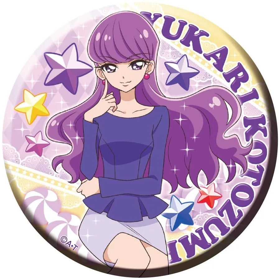キラキラプリキュアアラモード キラキラドでか缶バッジ 琴爪ゆかり