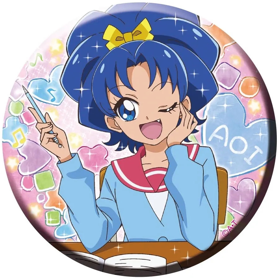 キラキラプリキュアアラモード キラキラドでか缶バッジ 立神あおい