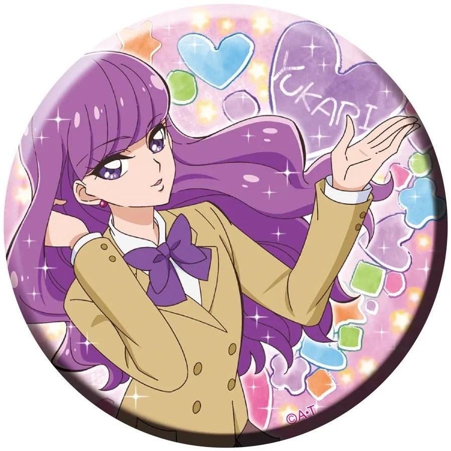 キラキラプリキュアアラモード キラキラドでか缶バッジ 琴爪ゆかり