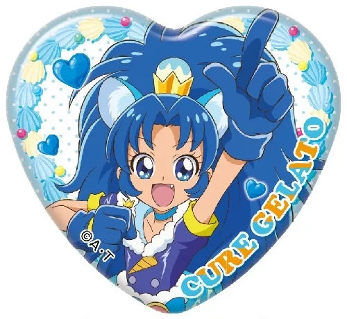 キラキラプリキュアアラモード ハートカンバッジコレクション キュアジェラート