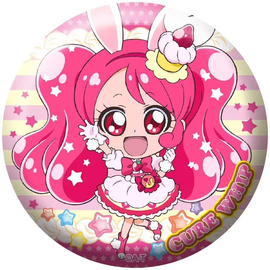 キラキラプリキュアアラモード プリポップドでか缶バッジ キュアホイップ