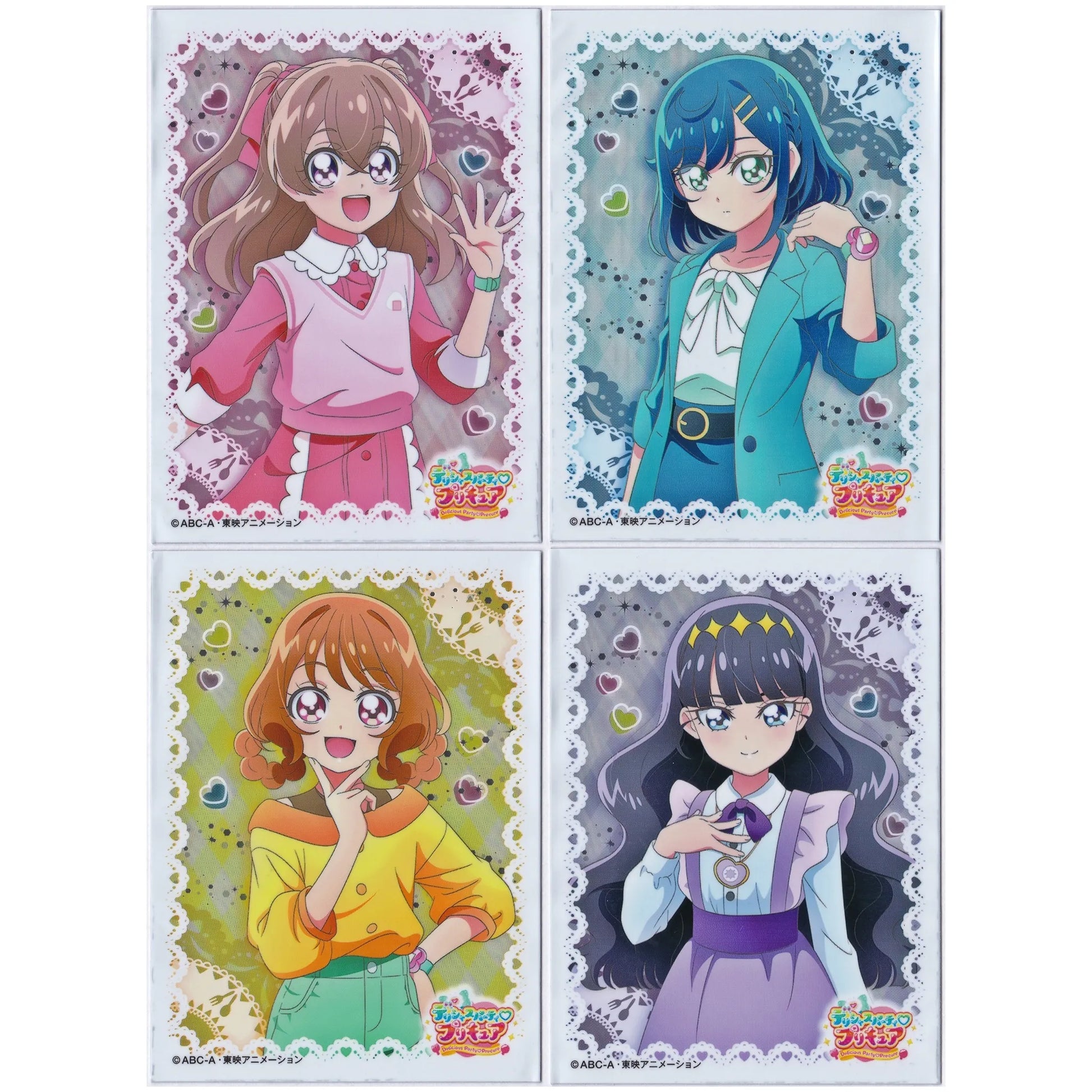 デリシャスパーティプリキュア キャラクタースリーブ