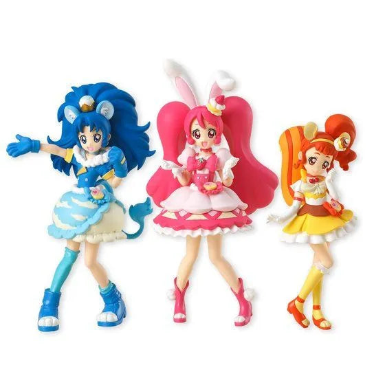 キラキラプリキュアアラモード キューティーフィギュア キュアホイップ キュアカスタード キュアジェラート