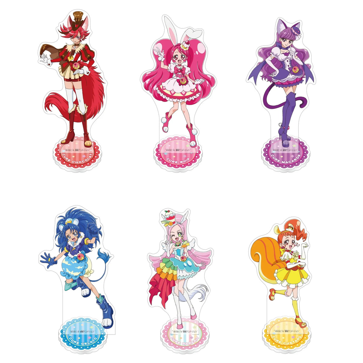キラキラプリキュアアラモード アクリルスタンド