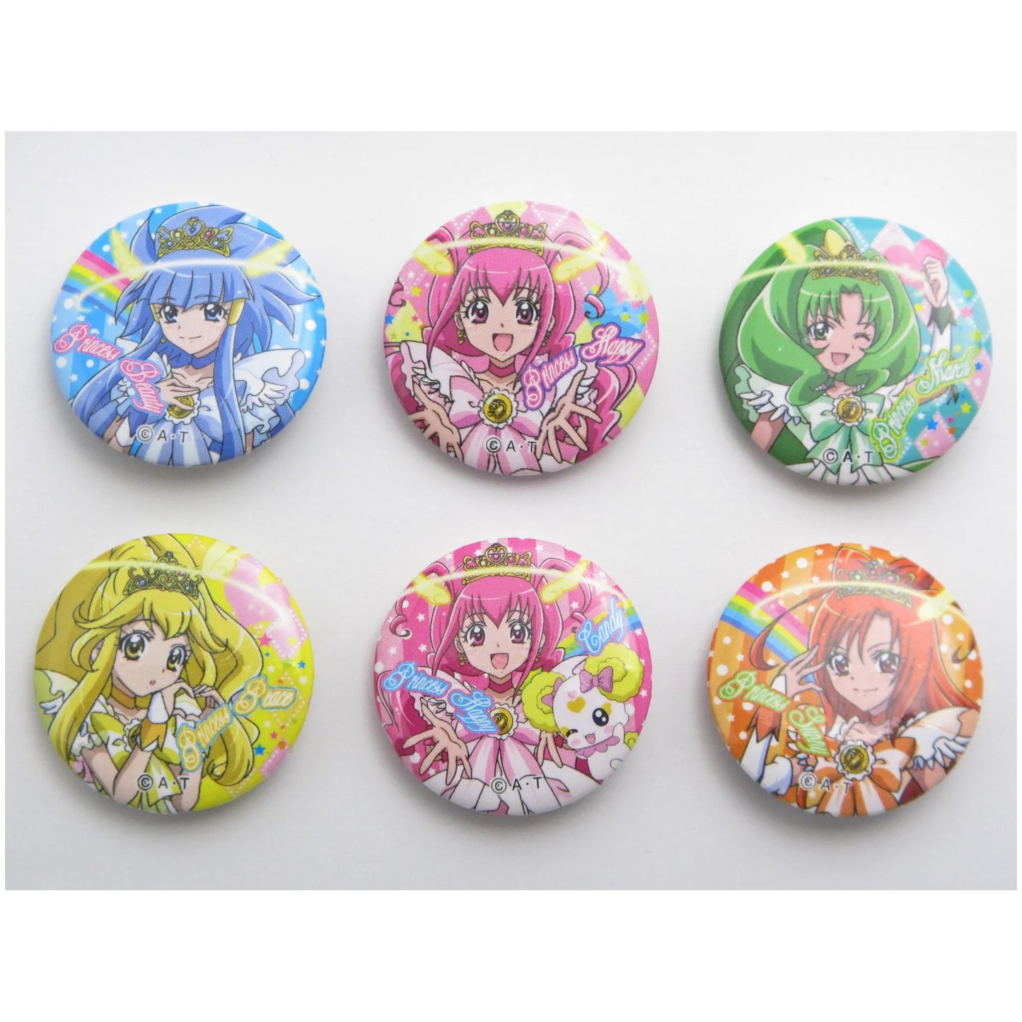 スマイルプリキュア キュアハッピー Select Colors 缶バッジ スマイルプリキュア キュアハッピー Select Colors 缶バッジ