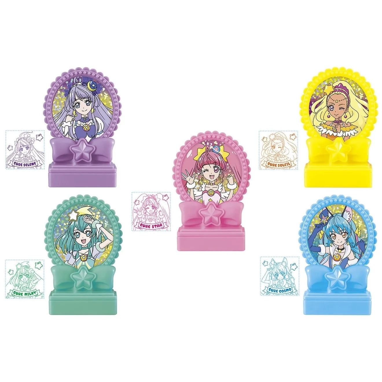 スタートゥインクルプリキュア キラデコプリキュアスタンプ