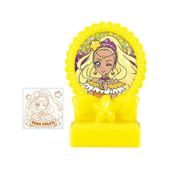 スタートゥインクルプリキュア キラデコプリキュアスタンプ キュアソレイユ