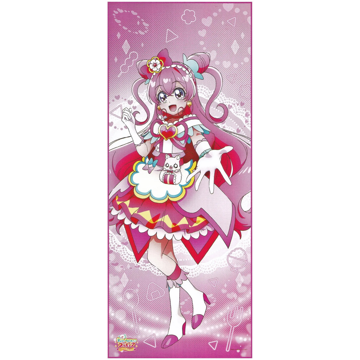デリシャスパーティプリキュア 等身大タペストリー キュアプレシャス デリシャスパーティプリキュア 等身大タペストリー キュアプレシャス