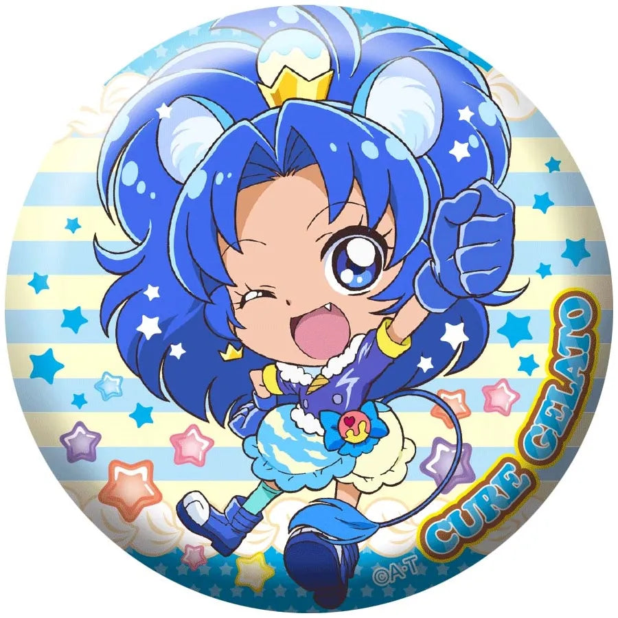 キラキラプリキュアアラモード プリポップドでか缶バッジ キュアジェラート